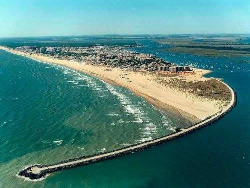 Atico Con Vistas A La Ria De Punta Umbria Apartment Bagian luar foto